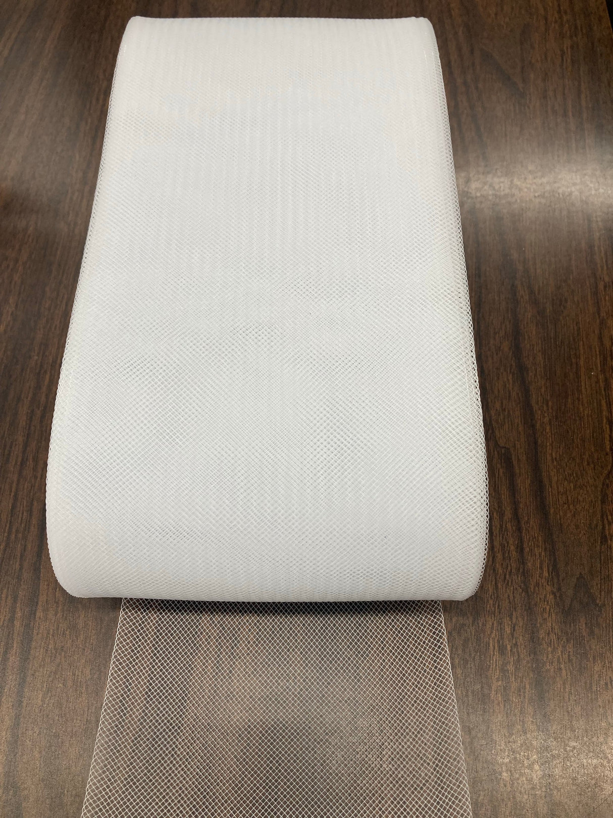 1 Yard Horsehair Crinoline Braid Stiff Nylon Trim for Bridal, Quinceañera & Costume Design 6" Wide