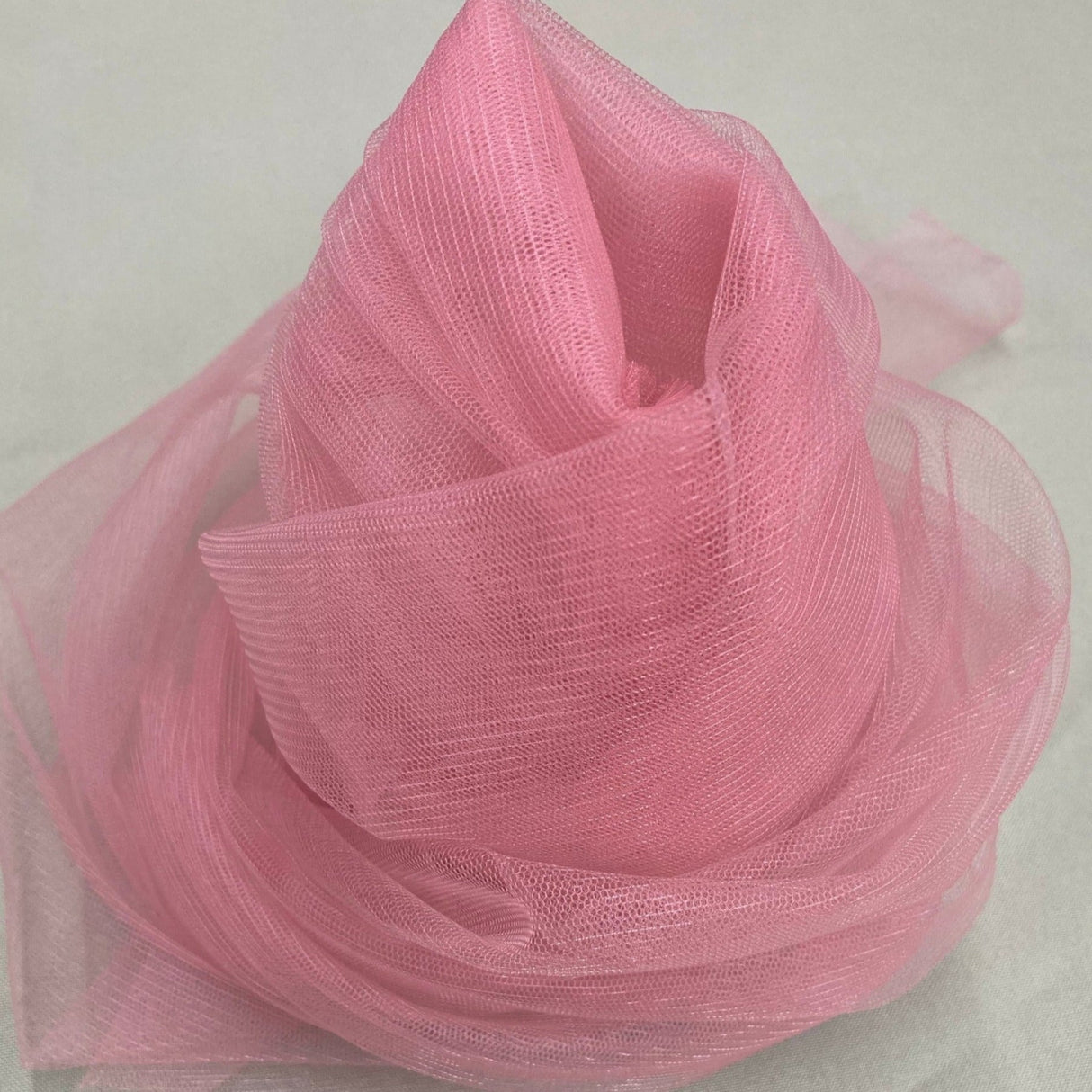 1 Yard 2 Way Stretch Nylon Net Mesh Fabric | 60" Width | Lightweight Sheer Mesh for Gowns, Dancewear & Costumes