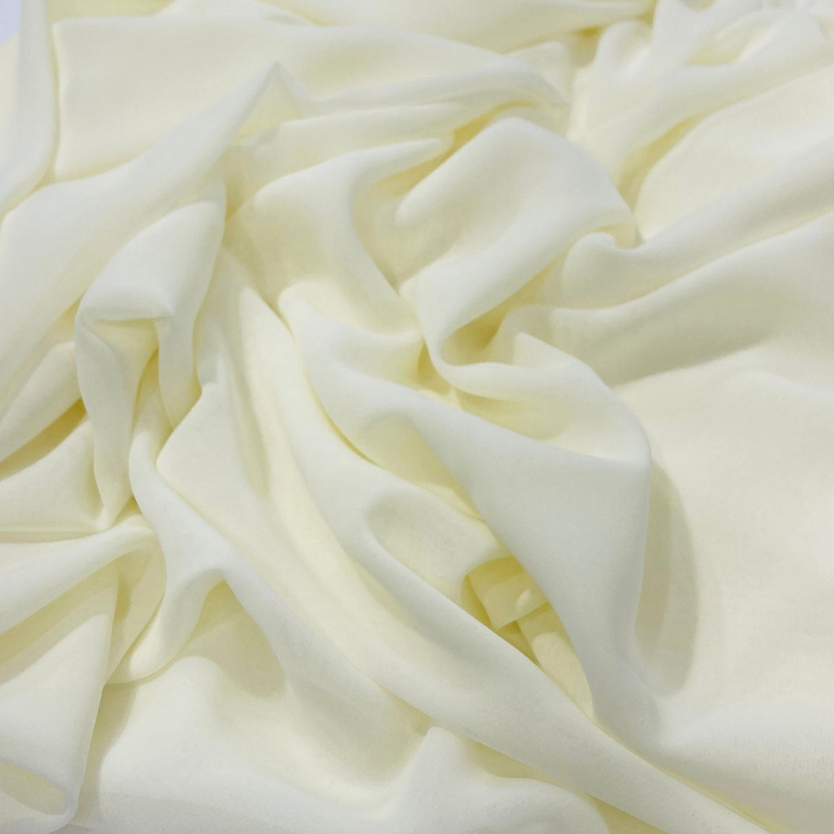 1 Yard Chiffon Fabric in Rose Powder 60" Wide, Sheer Lightweight Polyester for Dresses & Formal Wear