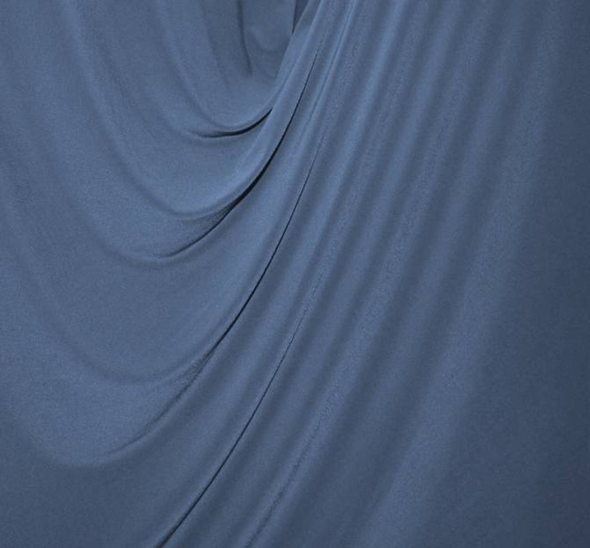 1 Yard Royal ITY Stretch Jersey Knit Fabric Lightweight Drape 58/60 Inches Wide