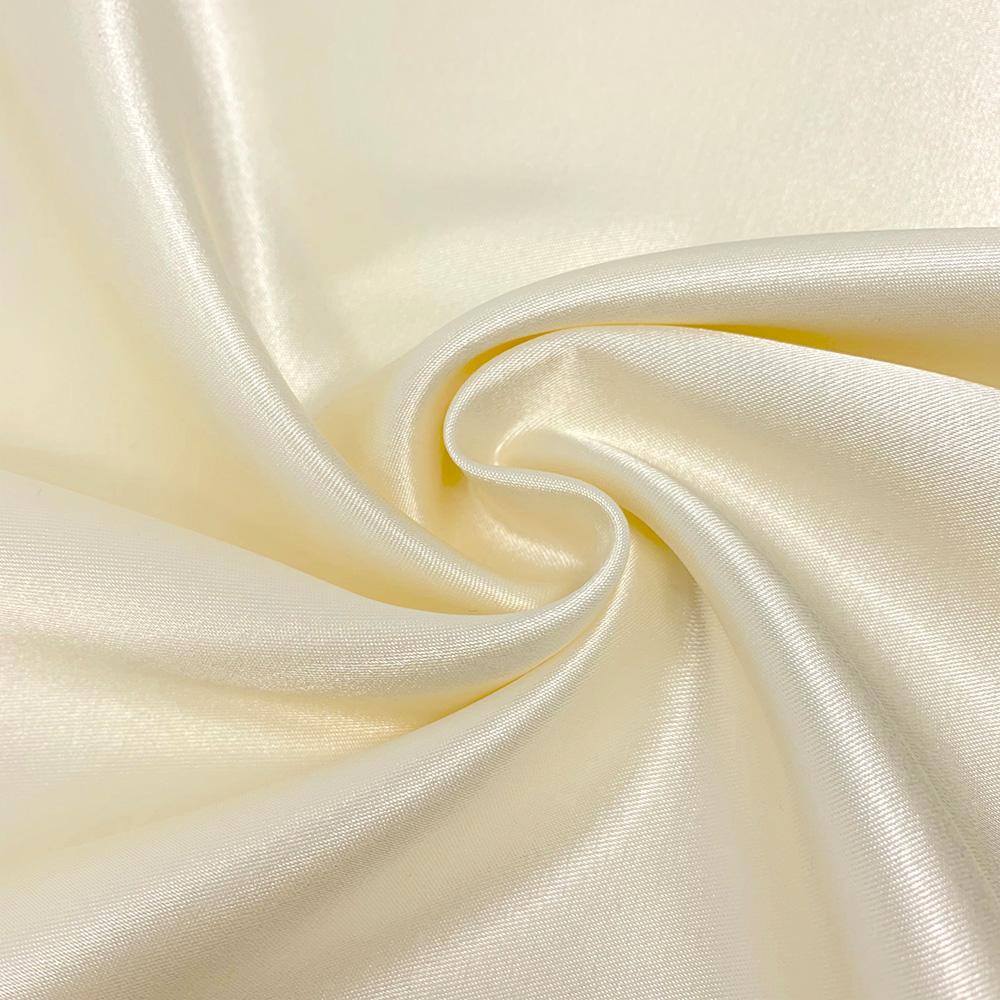 1 Yard Ivory Matte Satin Duchess Satin Fabric 58/60? Wide 100% Polyester