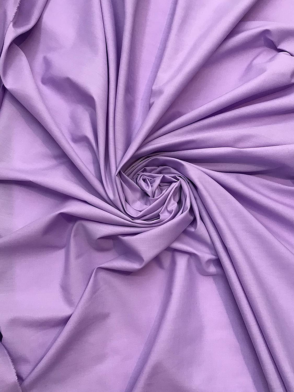 1 Yard Lavender Poly Cotton Fabric Perfect for Dresses Quilts Crafts and Home Sewing Projects 60 inch Width