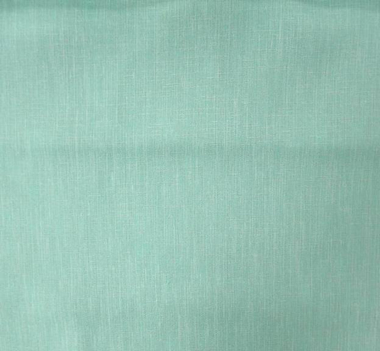 1 Yard Mint Linea Fabric Linen Look Wrinkle Free Polyester for Garments 58/60" Wide