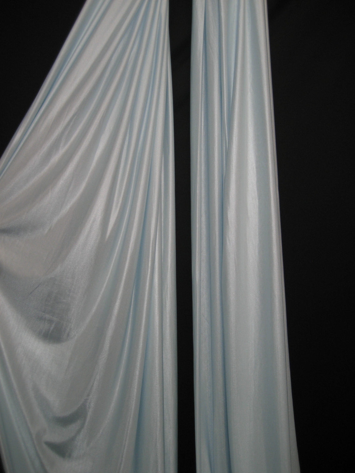 Low Stretch Polyester Fabric - Light Blue, 108"-120" Width (1 Yard)