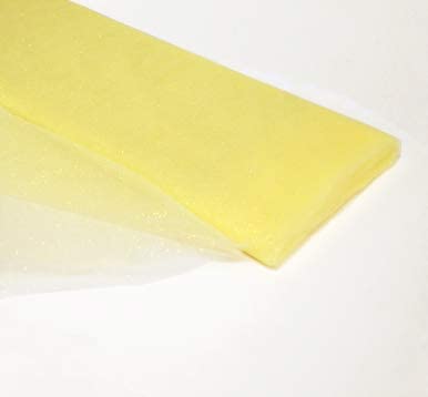 10 Yard Sparkling Glitter Tulle Fabric Bolt for Wedding Party Decoration 54 Inch Width