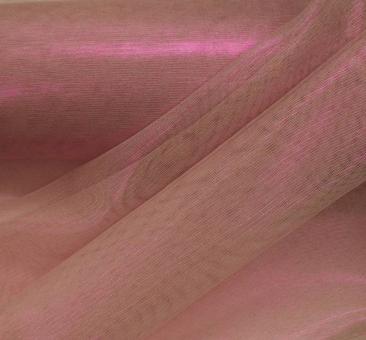 1 Yard Pink Purple Mesh with Foil Fabric 58/60" Wide, 100% Polyester, Sparkle Sheer Fabric