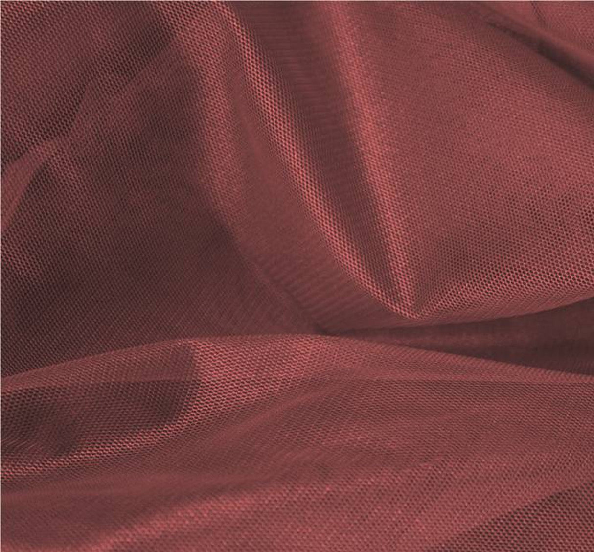 1 Yard Elegant Red Metallic Foil Mesh 58/60" Wide Sheer Fabric for Apparel & Crafts