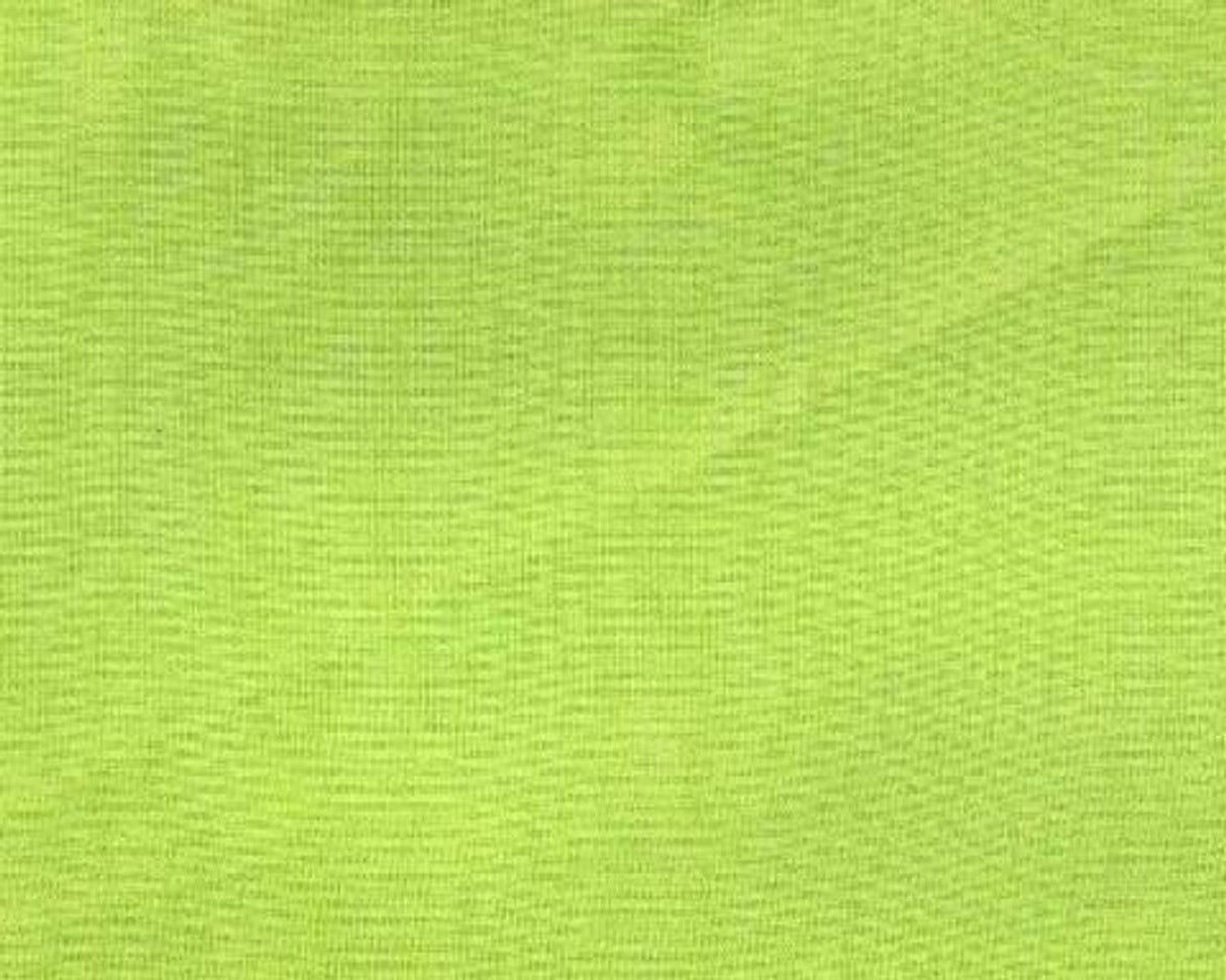 1 Yard Mirror Organza Lime Fabric 54/55 Inches Wide