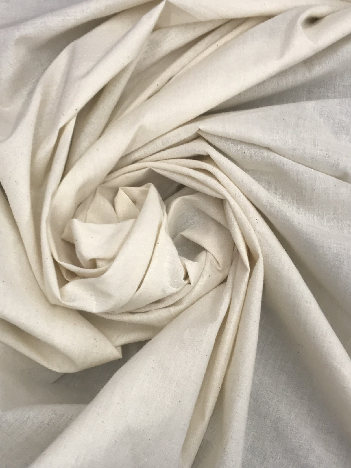 1 Yard Natural Cotton Muslin Unfinished Fabric by the Yard, Great for Pattern Making 60? Wide