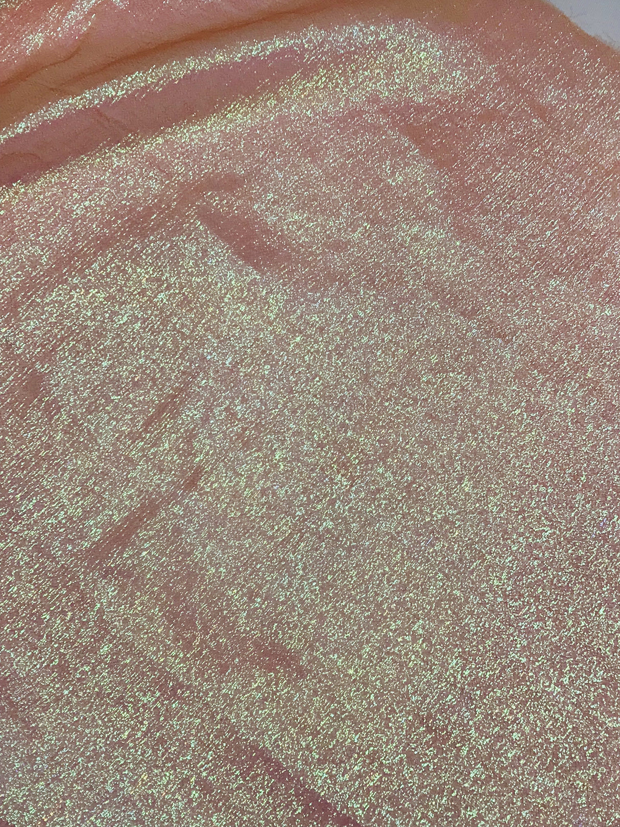 1 Yard Orange Iridescent Organza – Lightweight Sheer Shimmer Fabric for Costumes, Dresses & Decorative Projects 45 Inch Wide