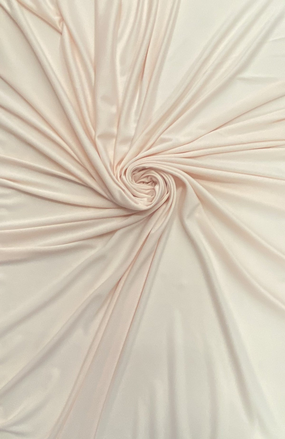 Stretch Lining Polyester Fabric - Pale Pink, Matte Soft, 60" Width (1 Yard)