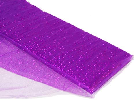 10 Yard Premium Glitter Tulle Fabric for Wedding Party Crafting and Decoration 54 Inch Width