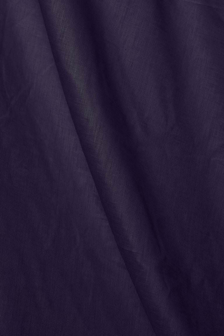 1 Yard Purple Linen Fabric Lightweight Flat Solid 44 Inches Wide for Sewing and Accessories