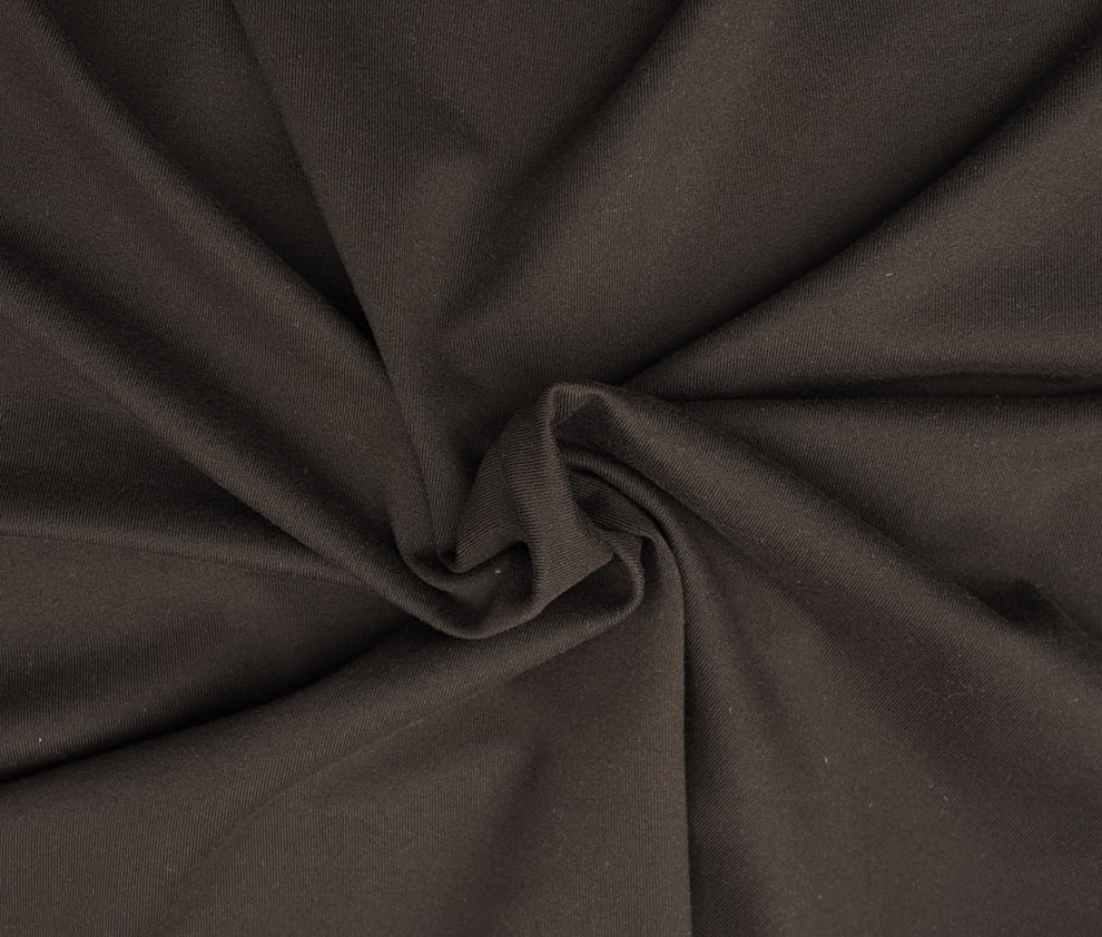 1 Yard Navy Bamboo Spandex Jersey Knit Fabric