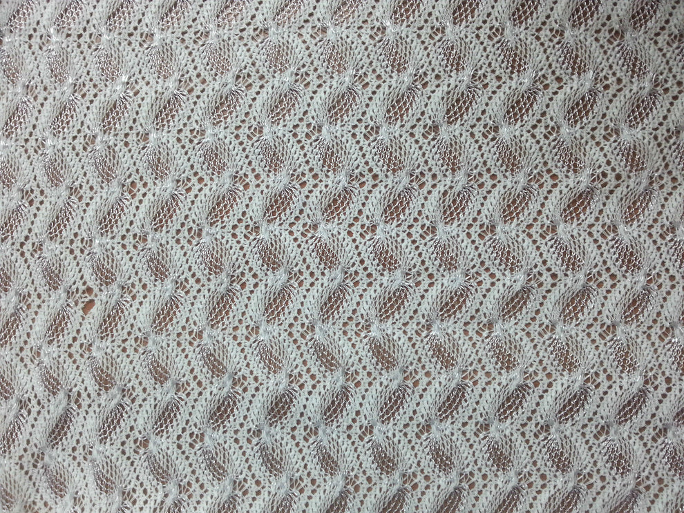 1 Yard White Cotton Crochet Lace Trim Style 6000 for Dresses, Curtains, Crafts, and Décor