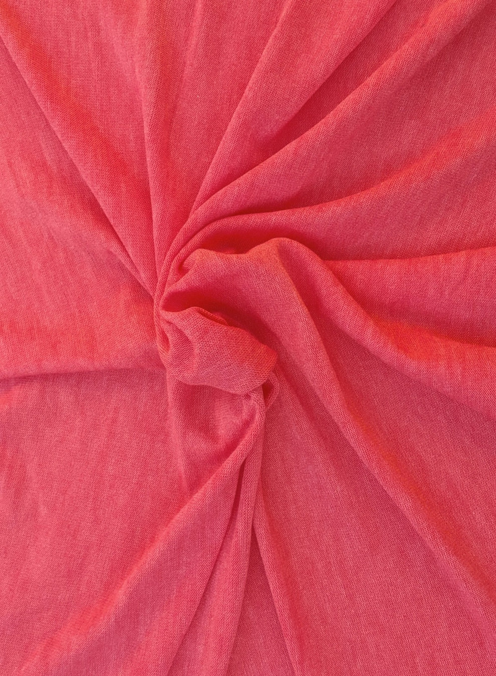 1 Yard Coral Cashmere Like Sweater Knit Fabric Soft, Cozy & Lightweight