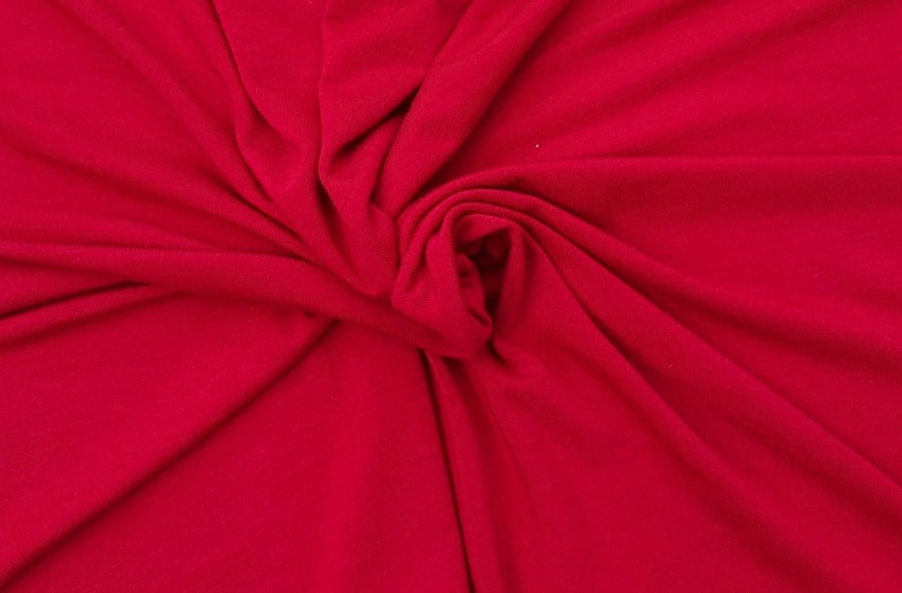 1 Yard Rust Siro Modal Spandex Jersey Fabric Soft Stretch Knit Material For Clothing And DIY Sewing