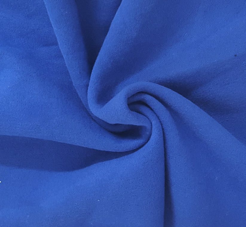 1 Yard Royal Cotton Spandex 1x1 Rib Knit Fabric Soft Stretchy Material For Cuffs Collars Waistbands