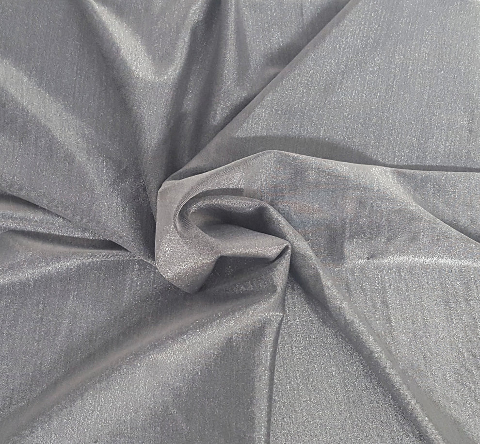 1 Yard Metallic Wine Poly Spandex Jersey Knit Fabric Shiny Stretch Lightweight