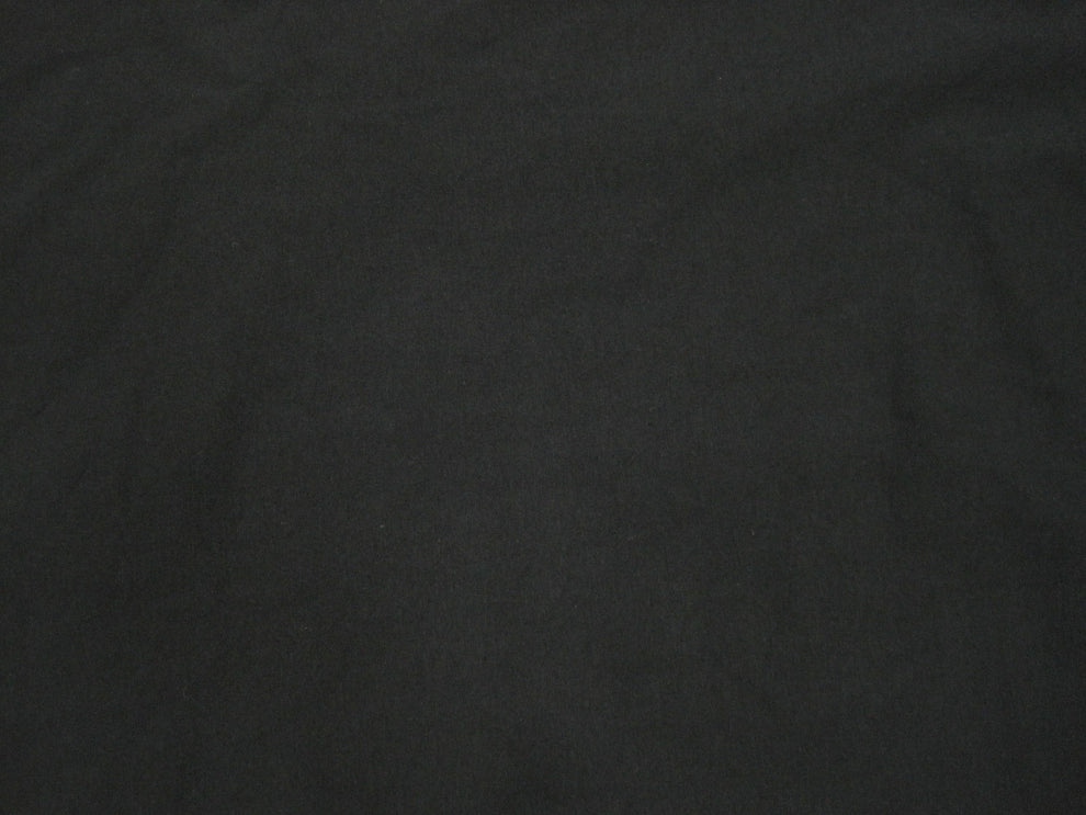 1 Yard Black Bamboo Spandex Jersey Knit Fabric Soft Breathable