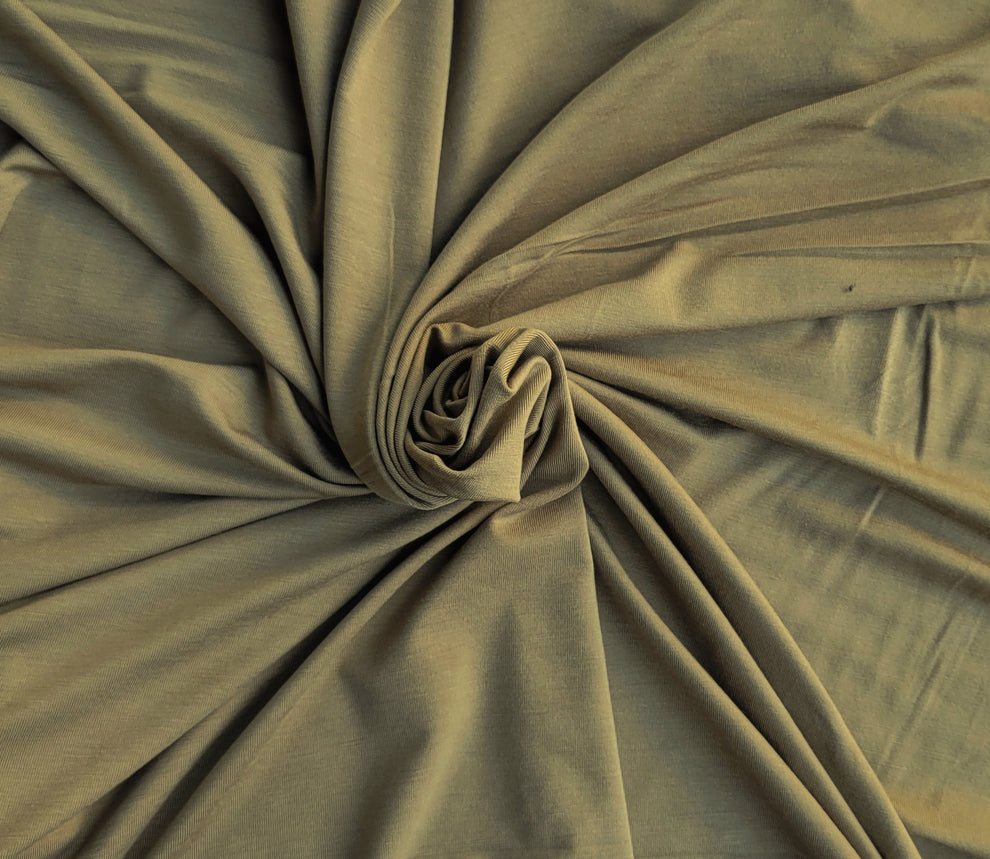 1 Yard Muddy Water Modal Rayon Spandex Jersey Knit Fabric