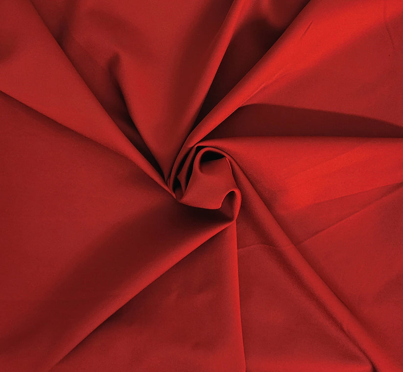 1 Yard Burgundy Nylon Polyester Spandex Activewear Jersey Knit Fabric Stretchy Durable