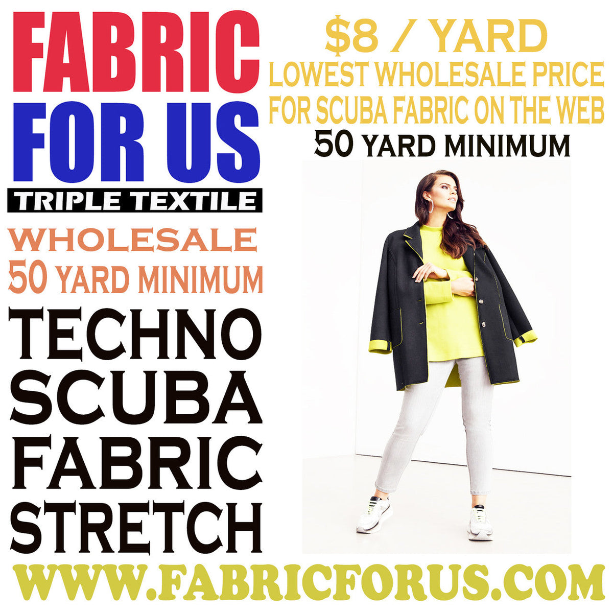 Techno Scuba Fabric - Brick, Rust, Teal, Mustard, Olive, Taupe, Magenta, Coco, Red, Royal, Camel, Navy, Wine, Hunter Green, Burgundy, Ruby, 58"/60" Width