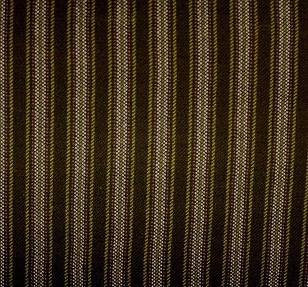 1 Yard Stretch Stripe Suiting Fabric Brown Color 44/45" Width Apparel Fabric