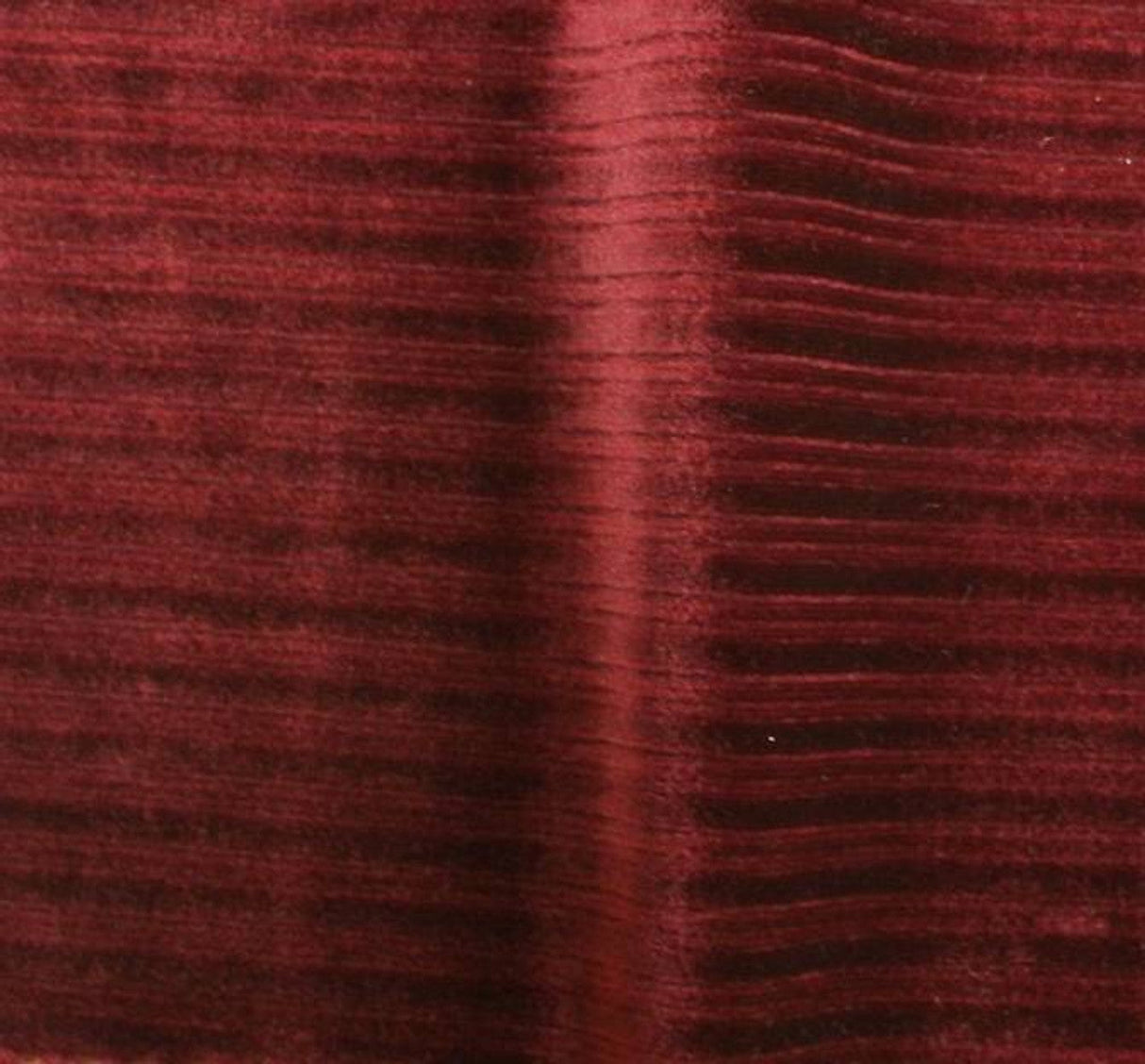 1 Yard Rich Burgundy Drop Needle Steam Velour Apparel Fabric for Elegant Creations 58/60" Width
