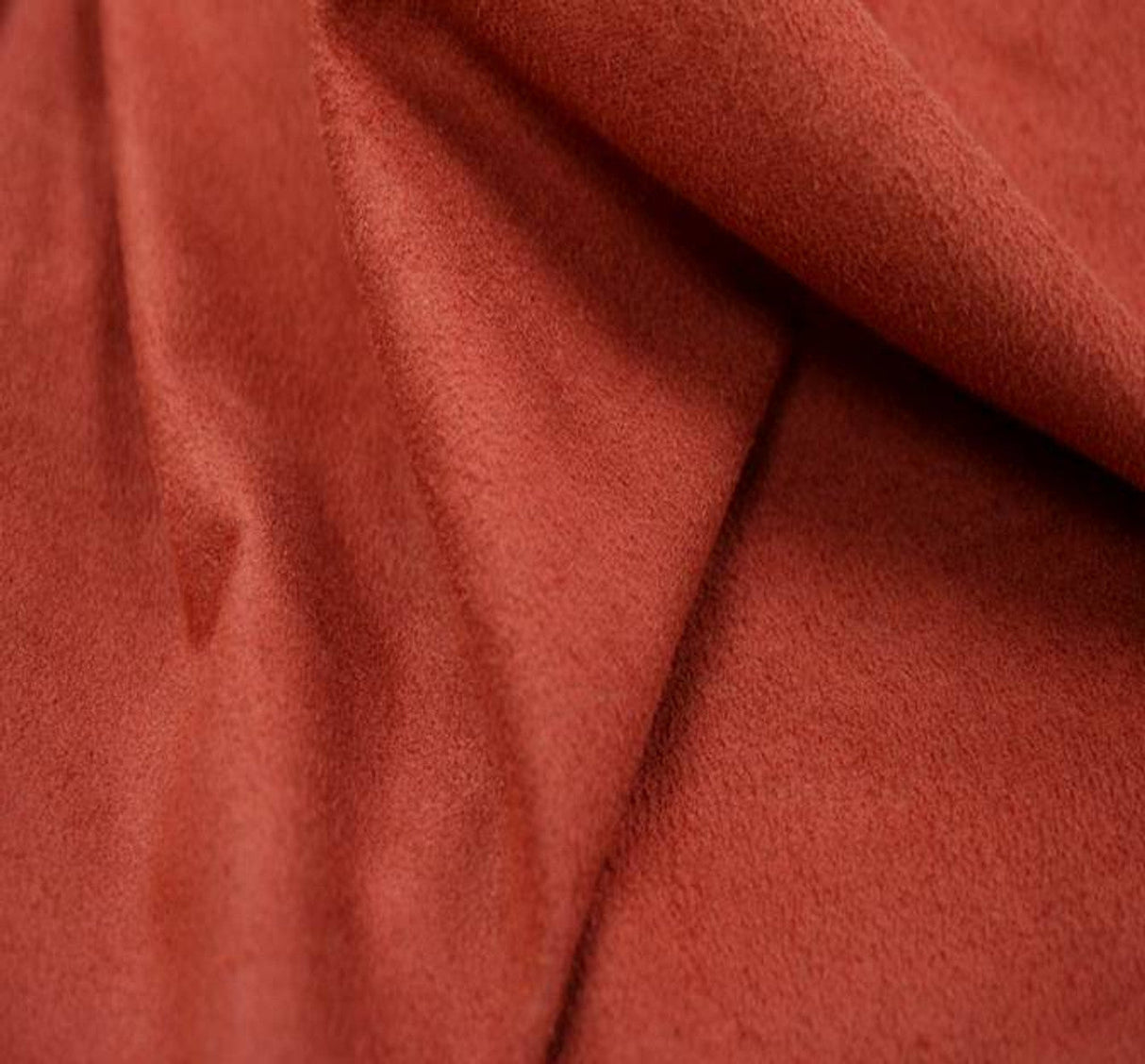 1 Yard Black Suede Knit Fabric 58/60" Wide Soft Micro Suede with Stretch