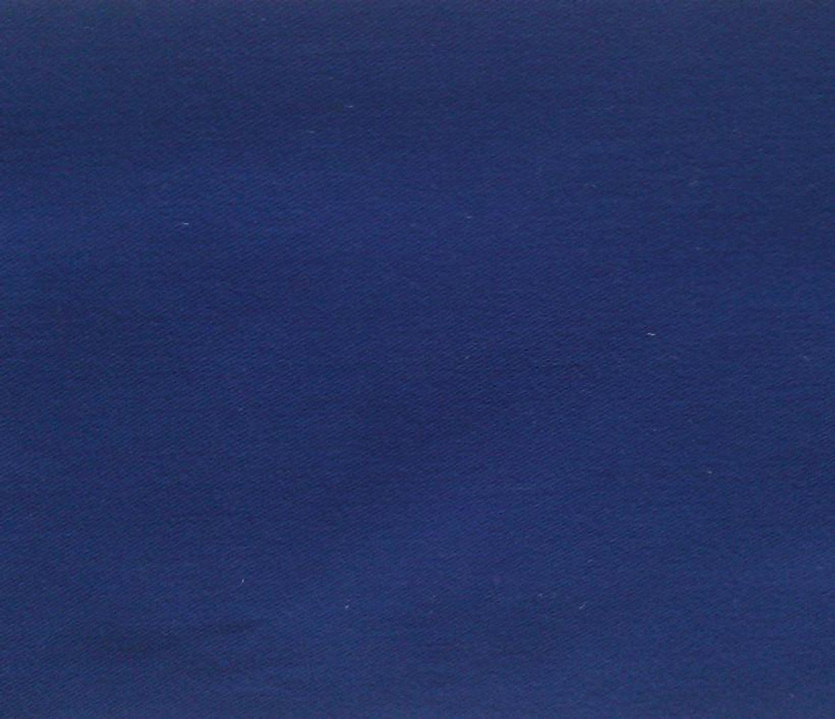 1 Yard Twill Solid Royal Fabric, 57/58" Wide 65% Polyester / 35% Cotton