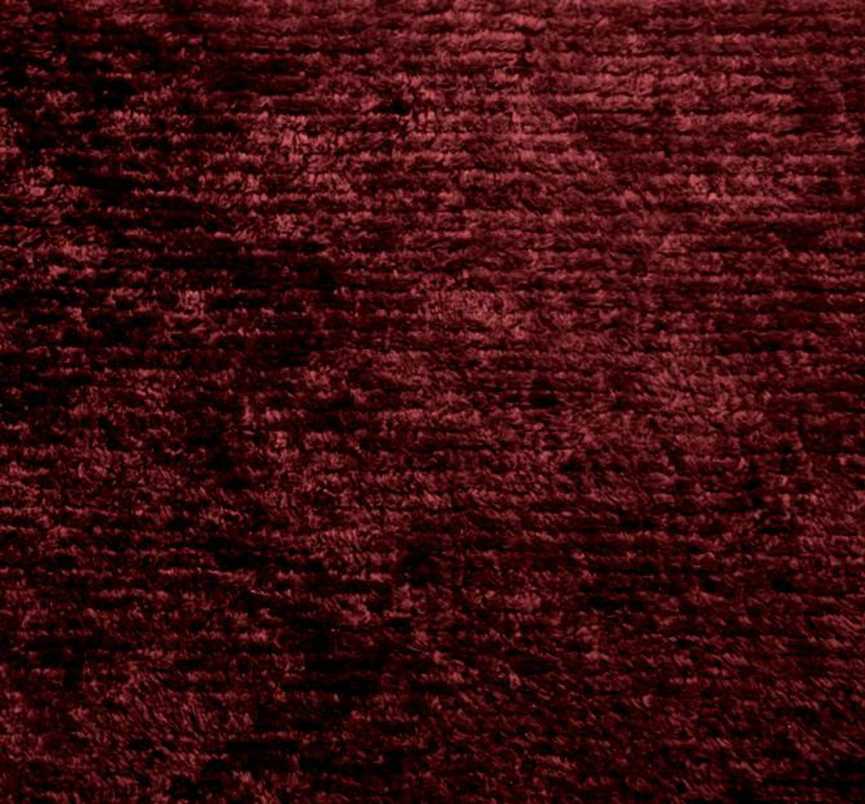 1 Yard Velour Chenille Wine Fabric 58 by 60 Inches Wide 100% Polyester