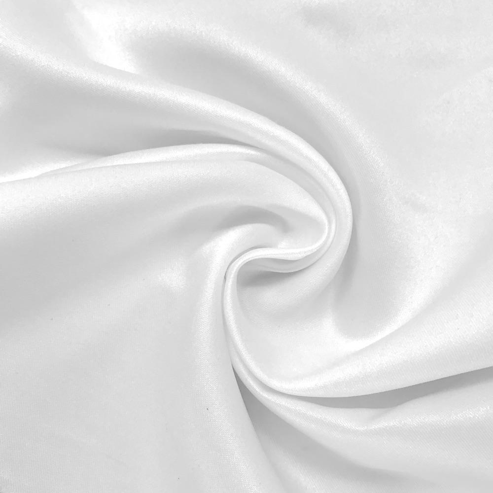 1 Yard White Matte Peau de Soie Duchess Satin Fabric, 58/60" Wide, 100% Polyester Ideal for Bridesmaid Dresses & Special Occasions