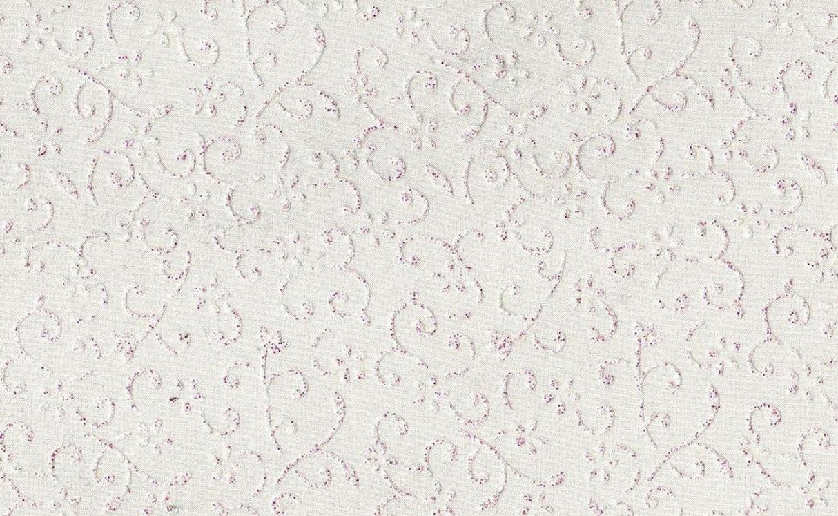 1 Yard Glittering Floral Crystal Organza Apparel Fabric 58/60" Width