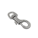 Luxury Diamond Decorated Hook Set Stylish High Quality Metal Hardware