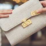 S836 Simple Style Custom Logo High Quality Hardware Accessories Alloy Metal Bag Clasp Press Turn Twist Lock for Handbag for Women Bag