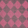 1 Yard Fuchsia Sage Quilted Mesh Linen Soft Home Decor Fabric 65" Width
