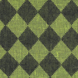 1 Yard Black Avocado Pure Linen Yarn-Dyed Quilted Mesh Fabric Midweight 65 Inch Width