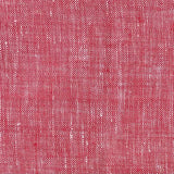 1 Yard Red or Off White Melange Linen Fabric Flat Weave Lightweight 58 Inches Wide