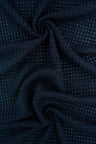 1 Yard Oversize Waffle Solid Knit Fabric 220 GSM, 54/56'' Wide Polyester Rayon Spandex Blend