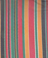 1 Yard Polyester Spandex Mesh Fabric Vertical Stripe Print Lightweight Stretch Sheer 54" Width