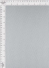 1 Yard Polyester Spandex Mesh Fabric Polka Dot Print Lightweight Soft Stretch Sheer 54" Width