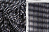 Double Knit Jacquard Plaid Fabric 1 Yard Soft Stretch Comfortable Medium Weight 58/60" Wide