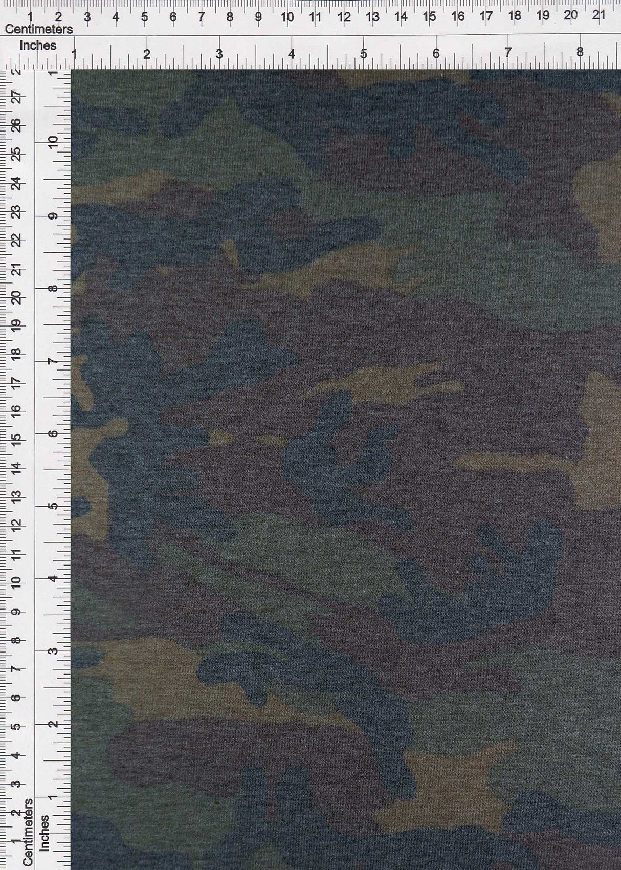 1 Yard Disperse Camo Print Knit Fabric 58/60"