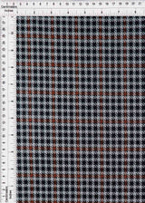 Double Knit Jacquard Plaid Fabric 1 Yard Medium Weight Soft Stretch 58/60" Wide