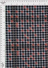 Double Knit Jacquard Plaid Fabric 1 Yard Soft Stretch Durable 58/60" Wide