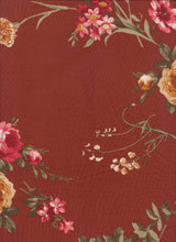 1 Yard Floral Print DTY Brushed Knit Fabric Soft Stretch Polyester Spandex 58/60 Inches Wide