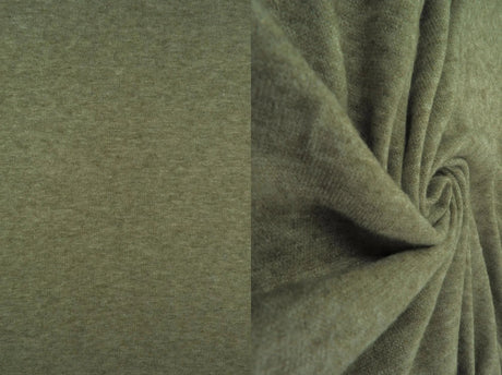 1 Yard Two Tone Sweater Knit Fabric, 58/60'' Wide Rayon Polyester Nylon Blend