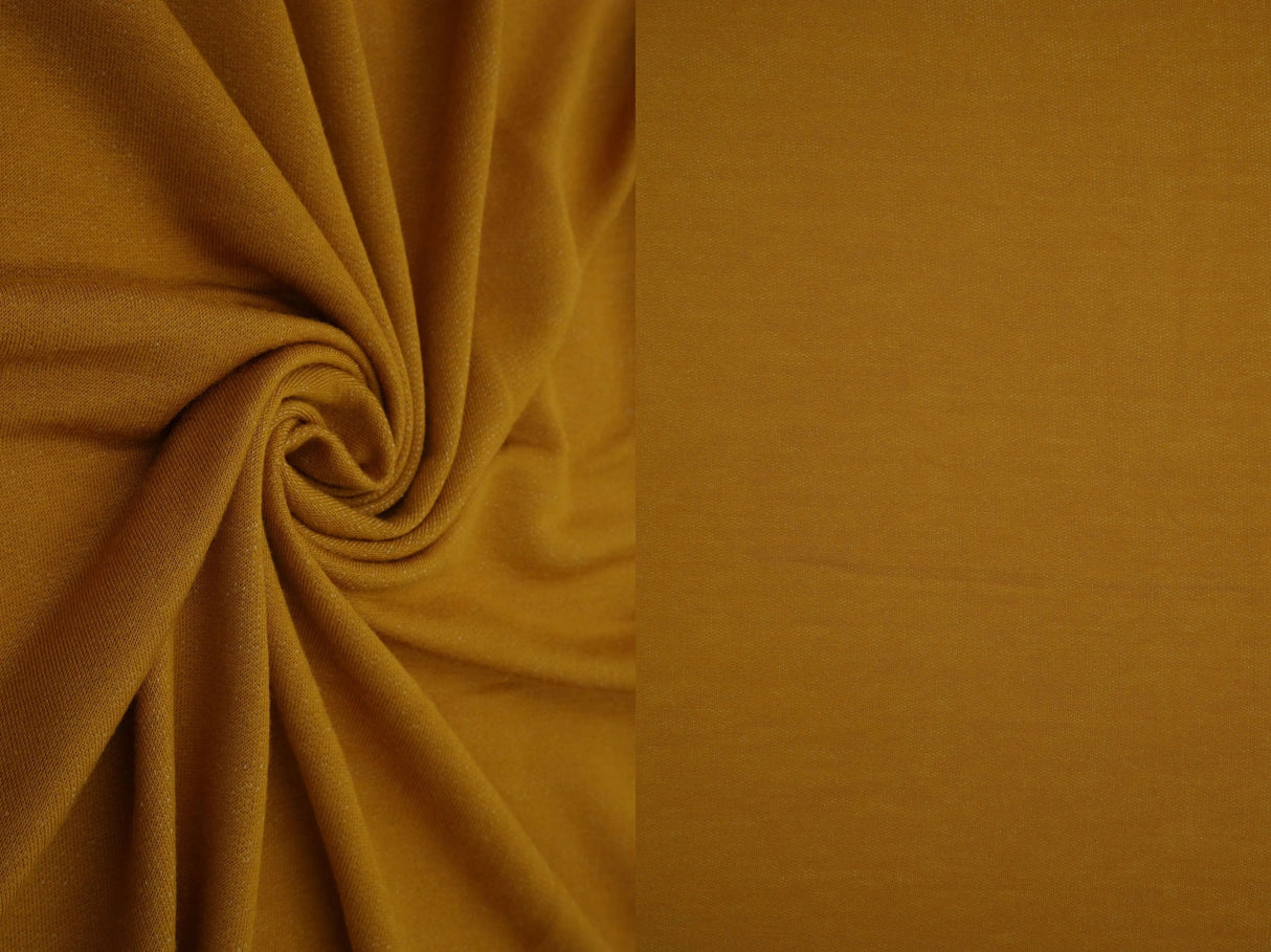 Baby French Terry Solid Knit Fabric 1 Yard Soft Stretch Lightweight 58/60" Wide