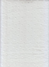 Waffle Swiss Dot Chiffon Fabric 100% Polyester 59/60'' Wide